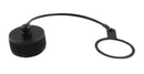 AMPHENOL SOCAPEX USB3CFTVC7ZNF057 Dust Cap / Cover, Jam Nut Receptacle, Protective Cap with Cord