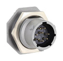 SOURIAU-SUNBANK / EATON UT0X712E8P Circular Connector, Circular Industrial, UT0X Series, Jam Nut Receptacle, 8 Contacts, Solder Pin