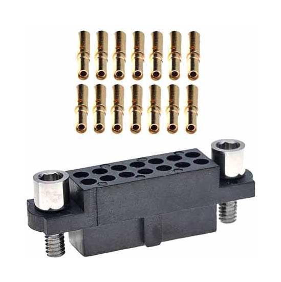 HARWIN M80-4801605 Rectangular Connector, Datamate J-Tek M80, 16 Contacts, Receptacle, 2 mm, Crimp, 2 Row