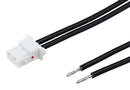 MOLEX 226431-1023 Cable Assembly, Mini-SPOX Receptacle to Free End, 2 Ways, 2.5 mm, 1 Row, 300 mm, 11.8 "