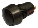 MULTICOMP PRO MP-PB7-04B4WAR Vandal Resistant Switch, 0.476 ", SPST-NO-DM, Latching, Round Domed, Black