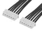 MOLEX 219678-1060 Cable Assembly, Micro-Latch 2.0 Receptacle to Micro-Latch 2.0 Receptacle, 6 Ways, 2 mm, 1 Row