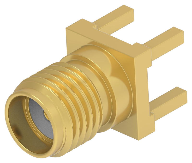 TE CONNECTIVITY 2484780-1 RF COAX CONN, SMA JACK, 50 OHM, PCB