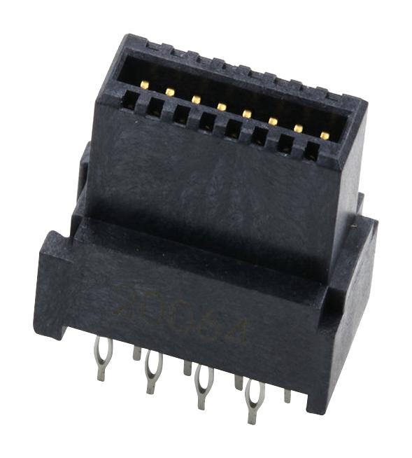MOLEX 46113-0161 Rectangular Power Connector, 16 Contacts, LPH 46113 Series, PCB Mount, Press Fit, 1.27 mm