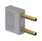 STAUBLI 24.0004-28 Banana Test Connector, Jack, 25 A, 60 VDC, Gold Plated Contacts, Grey