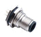 AMPHENOL LTW M12A-12PMMP-SF8002 Sensor Connector, M Series, M12, Male, 12 Positions, Solder Pin, Straight Panel PCB Mount