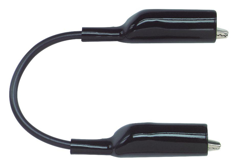 POMONA AL-B-48-0 Test Lead, Alligator Clip to Alligator Clip, Black, 60 V, 5 A, 1.219 m