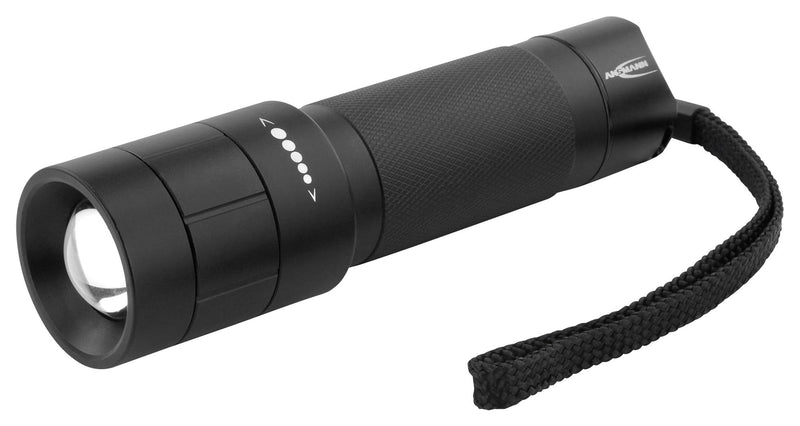 ANSMANN 1600-0171 Tactical Torch, LED, 260 lm, 150 m, AAA x 3