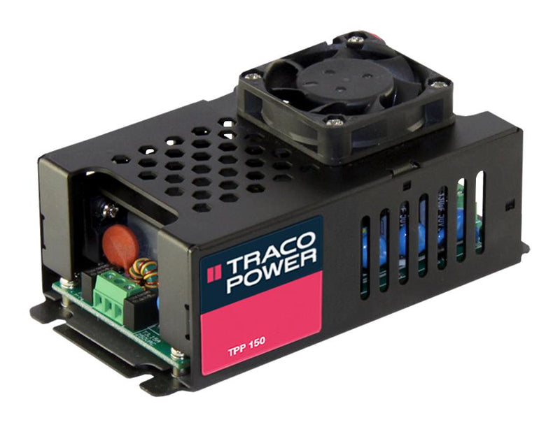 TRACO POWER TPP 150-128 AC/DC Enclosed Power Supply (PSU), ITE & Medical, 1 Outputs, 150 W, 28 VDC, 5.36 A