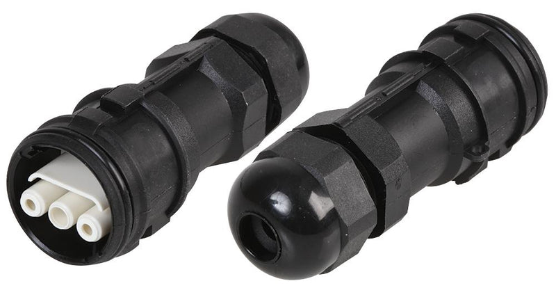 ABB - ADAPTAFLEX 185-1A1011-S030-1 Rectangular Connector, 3Pos, Male Housing, Aquasafe Series, 3 Contacts, Plug, Screw, 1 Row