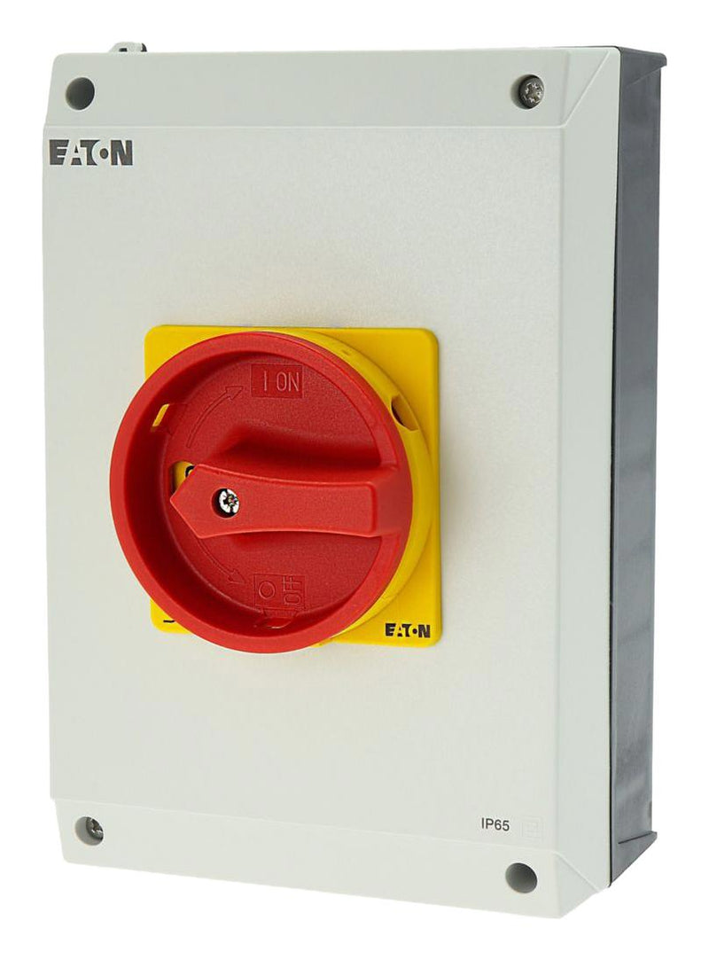 EATON MOELLER P3-63/I4-SI/HI11 Switch Disconnector, Safety, 3 Pole, 690 V, 63 A, IP65, NEMA 12, Screw, Surface Mount