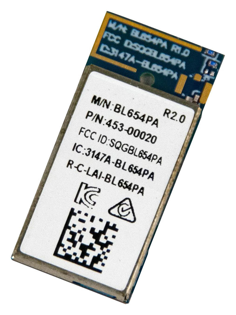 EZURIO 453-00020C Bluetooth Module, BLE 5.1, 2 Mbps, -95 dBm, 3 V to 3.6 V, -40 &deg;C to 85 &deg;C