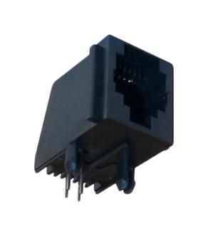 AMPHENOL COMMUNICATIONS SOLUTIONS RJE021880410 Modular Connector, RJ45 Jack, 1 x 1 (Port), 8P8C, Through Hole Mount