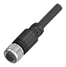 ALTECH CBF12-S12N0-05BPVC CBL ASSY, 12P M12 RCPT-FREE END, 16.4