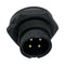 NORCOMP 870-04A-113R001. CIRCULAR CONNECTOR, PLUG, 4POS, PCB