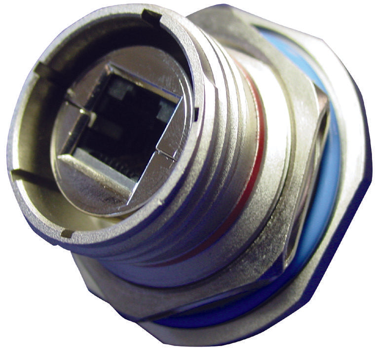 AMPHENOL PCD RJFTV72G00 RJ FIELD ETHERNET CONN, JACK, 8WAY PANEL