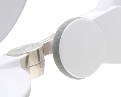 IDEAL-TEK LE-W5D.IT Magnifying LED Lamp, 2.25x, EU Plug, Bench/Desktop, High-Precision Tasks