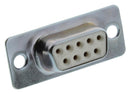 CINCH CONNECTIVITY SOLUTIONS DEH-9S D SUB CONNECTOR, RCPT, 9POS, SOLDER
