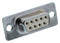CINCH CONNECTIVITY SOLUTIONS DEH-9S D SUB CONNECTOR, RCPT, 9POS, SOLDER