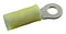 AMP - TE CONNECTIVITY 2-36161-3 Ring Tongue Terminal, M5, #10, 12 AWG, 3 mm&sup2;, PIDG, Yellow