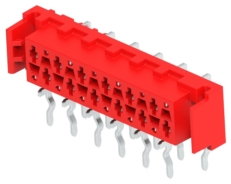 TE CONNECTIVITY 1-338070-2 IDC Connector, IDC Receptacle, Female, 2.54 mm, 2 Row, 12 Contacts, PCB Mount