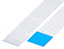 GCT 10-15-D-0304-C-4-08-4-T FFC / FPC Cable, 15 Core, 1 mm, Opposite Sided Contacts, 12 ", 304 mm, White
