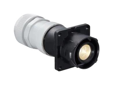 HIROSE / HRS EM40M-BJ-1SCA-K(81) High Power Connector, 1 Pos, EV40M Series, Jack, 1 kV, 450 A, Panel Mount, Crimp