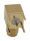 MUELLER ELECTRIC BU-1420701321 RF / Coaxial Connector, SMA Coaxial, Right Angle Jack, Board Edge / End Launch, 50 ohm, Brass