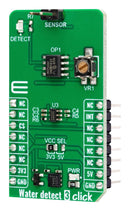 MIKROELEKTRONIKA MIKROE-5848 Add-On Board, Water Detect 3 Click, MikroE mikroBUS Compatible Development Boards