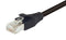 L-COM TRD855SZ-3 Ethernet Cable, Cat5e, RJ45 Plug to RJ45 Plug, STP (Shielded Twisted Pair), Black, 914.4 mm, 3 ft