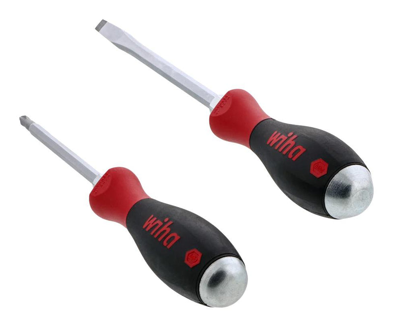 WIHA 53082 SCREWDRIVER SET, HD SLOTTED/PHILIPS, 2PC