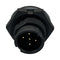NORCOMP 869-005-103R001. CIRCULAR CONNECTOR, PLUG, 5POS, SOLDER
