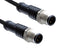 AMPHENOL LTW M12A08ML-12AML-SD001 Sensor Cable, A Code, Black, M12 Plug, M12 Plug, 8 Positions, 1 m, 3.3 ft, M Series