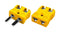 Labfacility AM-K-MQ+FQ AM-K-MQ+FQ Thermocouple Connector Miniature Quick Wire Plug Socket Type K Ansi