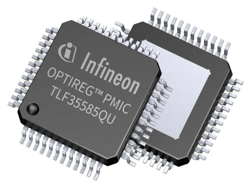 INFINEON TLF35585QUS01XUMA2 Power Management IC, 2 LDO, 4 Regulated Outputs, 1 Step Down Converter, 40 V Supply, TQFN-EP-48 TLF35585QUS01, SP006005534