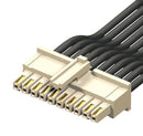 SAMTEC MMSS-15-20-L-04.00-S-K Cable Assembly, IDC Receptacle to Free End, 15 Ways, 2.54 mm, 1 Row, 102 mm, 4 "