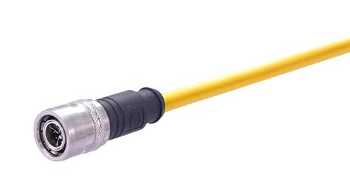 HARTING 21406000886100 CBL ASSY, 8P M12 PLUG-FREE END, 32.8