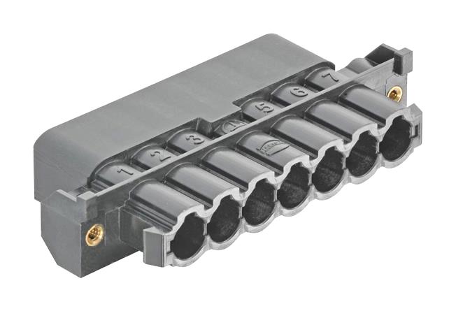HARTING 09930060330 Heavy Duty Connector, 6+PE, Han ORV3 Series, Insert, 6 Contacts, Plug, Crimp Pin