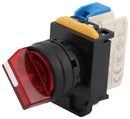 MULTICOMP PRO MPA20F-2E10QM3R Selector Switch, SPST-NO, IP65, 2 Position, 120 V, 10 A, Screw, MP Selector Switches