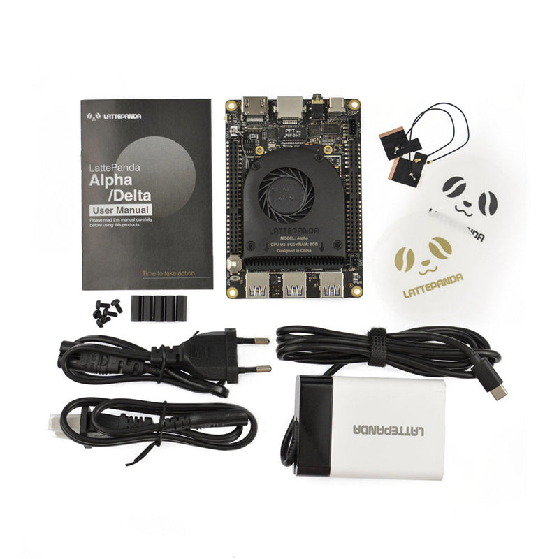 Dfrobot DFR0546 DFR0546 SBC Lattepanda Alpha 864s Intel Core M3-8100Y 8GB RAM 64GB Emmc Wifi Hdmi