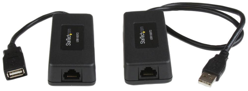 STARTECH USB110EXT2 1 Port USB over Cat5 / Cat6 Ethernet Extender, 40m GTIN UPC EAN: 0065030847896
