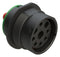 AMPHENOL SINE/TUCHEL AHDP04-24-09SN-SRA CIRCULAR CONNECTOR, RCPT, 24-09, CRIMP