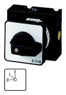 EATON MOELLER T3-3-8314/EZ Rotary Switch, Step, 3 Position, 3 Pole, 45 &deg;, 32 A, 690 V, T3 Series