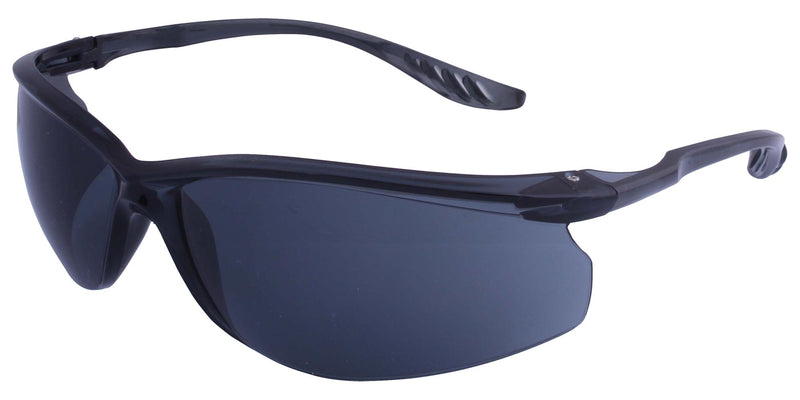 UCI EY/UC/GL/MARMARA/SM Safety Glasses, Anti-Scratch, Smoke Lens, Wraparound