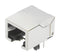 HARTING 09455511102 Modular Connector, RJ45 Jack, 1 x 1 (Port), 8P8C, Cat5, IP20, Through Hole Mount