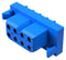 POSITRONIC PLB08F300A1/AA Rectangular Power Connector, 8 Contacts, PLB Series, PCB Mount, Through Hole, Receptacle