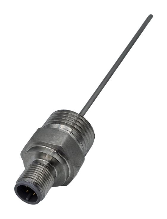 LABFACILITY RPTA-S-3.0-250-F123-12A RTD Sensor, w/M12 Conn, 1/2" NPT, -75 &deg;C, 250 &deg;C, 100 ohm, RPTA-S Series XF-2701-FAR