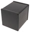 HAMMOND 1455NS1202BK Metal Enclosure, w/Plastic End Panel, Small, Aluminium, 103 mm, 103 mm, 120 mm