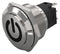 EAO 82-6161.1000.B002 Vandal Resistant Switch, Standby, 82 Series, 22 mm, SPDT, Momentary, Round Raised Flat Flush