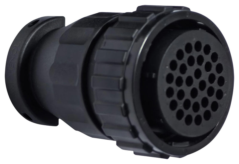 AMPHENOL INDUSTRIAL APC06-20-32S CIR CONN, PLUG, 32POS, SIZE 20, CRIMP